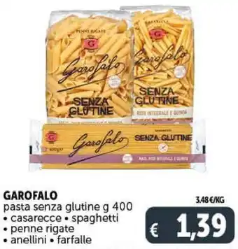 Deco Supermercati Garofalo Pasta senza glutine 400 g offerta