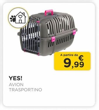 Arcaplanet Yes!/ avion/ trasportino offerta