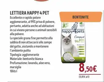 Il Gigante Lettiera happy 4 pet offerta