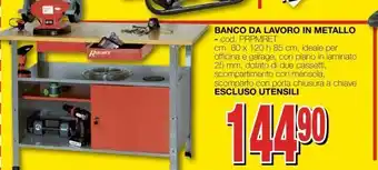 Mondo Brico Banco da lavoro in metallo offerta