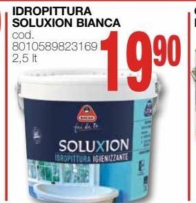 Mondo Brico Idropittura soluxion bianca offerta