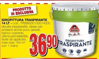 Mondo Brico Idropittura traspirante 14 lt offerta