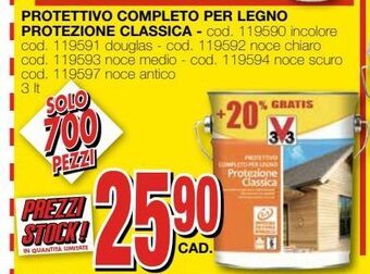 Mondo Brico Protettivo completo per legno protezione classica offerta