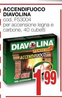 Mondo Brico Accendifuoco diavolina offerta