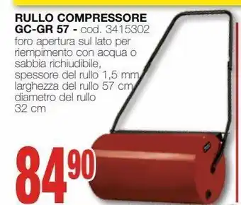 Mondo Brico Rullo compressore gc-gr 57 offerta