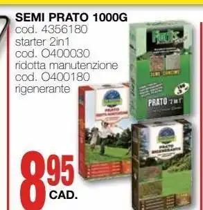 Semi prato 1000g
