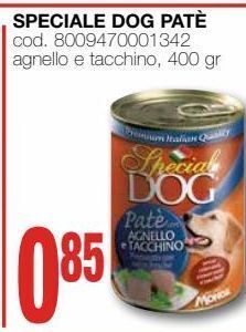 Mondo Brico Speciale dog paté offerta