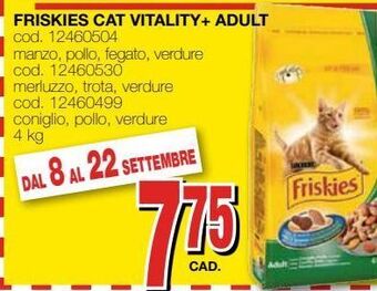 Mondo Brico Friskies cat vitality + adult offerta