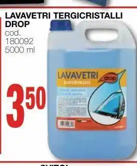 Mondo Brico Lavavetri tergicristalli drop offerta