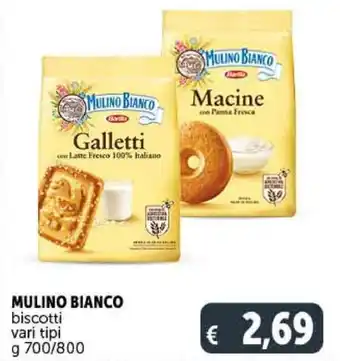 Deco Supermercati Barilla Mulino Bianco Biscotti 700/800 g offerta