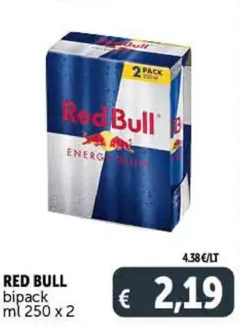 Deco Supermercati Red Bull Bipack 250 ml x 2 offerta