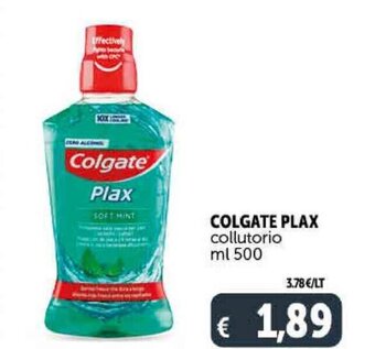 Deco Supermercati Colgate Plax collutorio 500 ml offerta