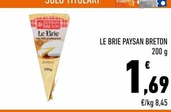 Le brie paysan breton