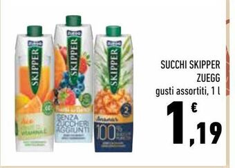 Conad City Succhi skipper zuegg offerta