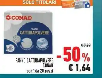 Conad Pianno Cattura/Polvere conf. da 20 pezzi