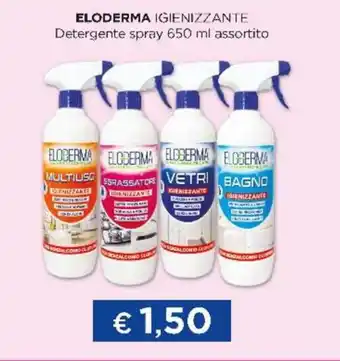 Acqua & Sapone Eloderma Igienizzante Detergente spray 650 ml assortito offerta