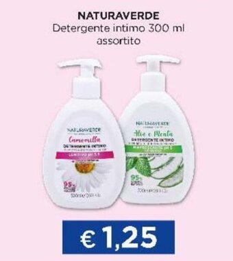 Acqua & Sapone Naturaverde Detergente intimo 300 ml assortito offerta
