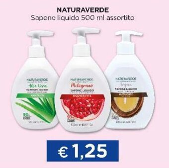 Acqua & Sapone Naturaverde Sapone liquido 500 ml assortito offerta