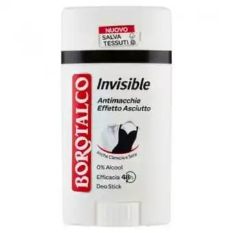 Maury's Borotalco deodorante stick invisible offerta