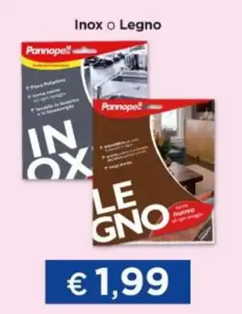 Acqua & Sapone Inox o Legno offerta