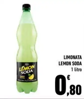 Conad Lemon Soda Limonata 1 litro offerta