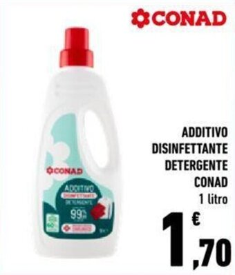 Conad Conad Additivo Disinfettante Detergente 1 litro offerta