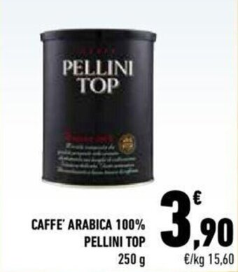 Conad Pellini Top Caffe' Arabica 100% 250 g offerta