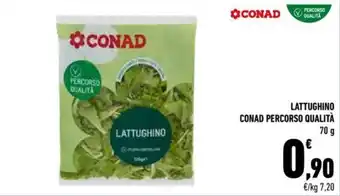 Conad Conad Percorso Qualità Lattughino 70 g offerta