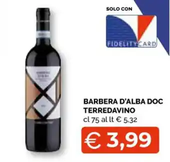 Terredavino Barbera D'Alba DOC cl 75