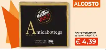 Mercatò Big Caffe' Vergnano gr 250x2 offerta