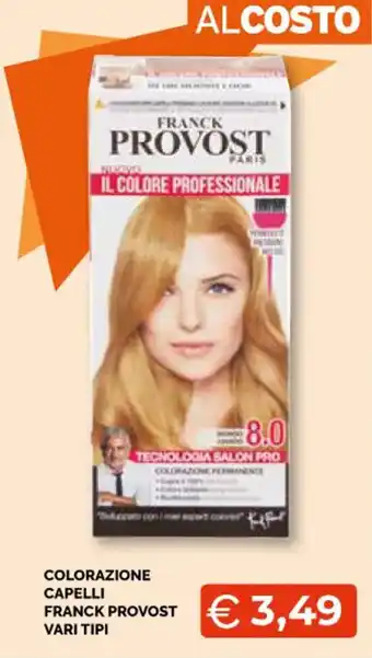 Franck Provost Colorazione Capelli Vari Tipi
