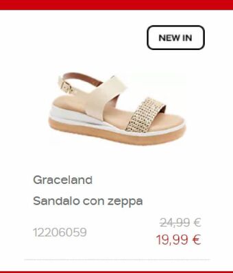 Sandalo con zeppa
