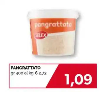 Mercatò Big Selex Pangrattato gr 400 offerta
