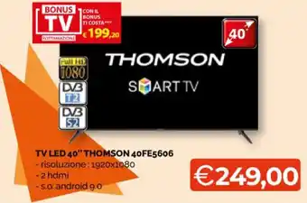 Thomson TV LED 40" 40FE5606