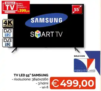 Samsung TV LED 55"