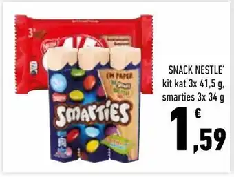 Conad City Snack nestle offerta