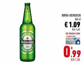 Conad City Birra heineken offerta