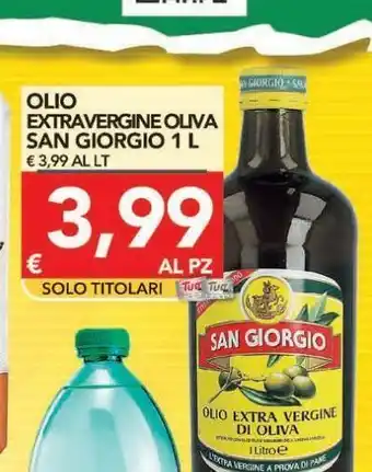 TuoDi Olio extra vergine di oliva san giorgio 1 l offerta