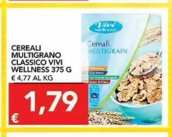 TuoDi Cereali multigrano classico vivi wellness 375 g offerta
