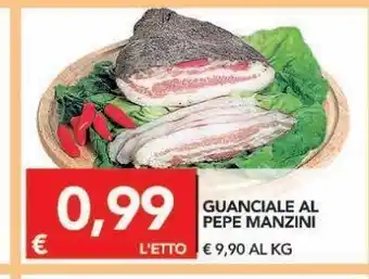 TuoDi Guanciale al pepe manzini offerta