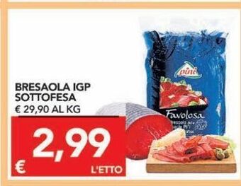 TuoDi Bresaola igp sottofesa offerta
