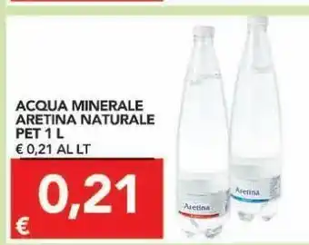 TuoDi Acqua minerale aretina naturale pet 1 l offerta