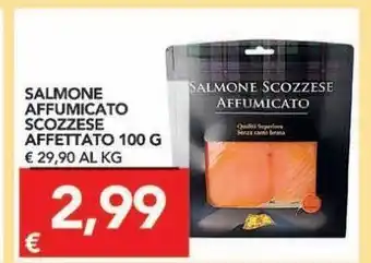 TuoDi Salmone affumicato scozzese affettato 100 g offerta