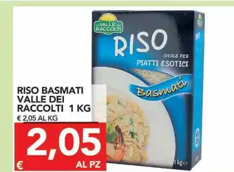 TuoDi Riso basmati valle dei raccolti 1 kg offerta