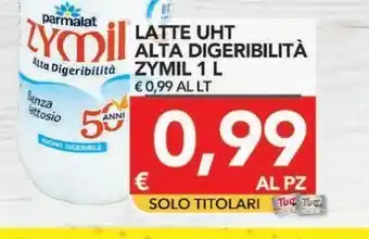 Latte uht alta digeribilita zymil parmalat 1 l
