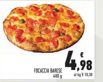 Conad Focaccia Barese 480 g offerta