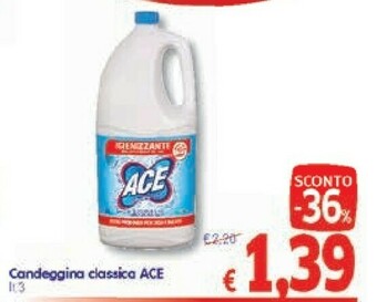 A&O Ace Candeggina Classica offerta