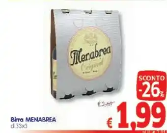 A&O Menabrea - Birra Original 990 G(ml) offerta