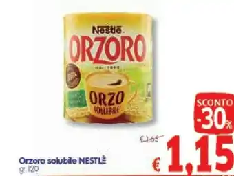 A&O Nestle Orzoro Solubile offerta