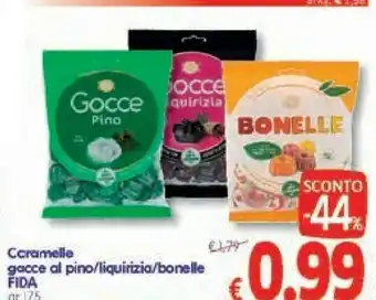 Fida Caranelle Gocce Al Pino/Liquiriza/Bonelle